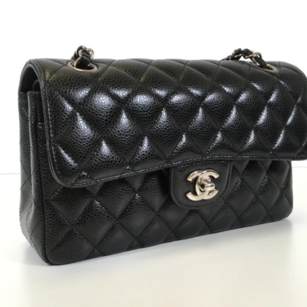🌹SOLDAUTHENTIC CHANEL DOUBLE FLAP SMALL CLASSIC🌹 - Picture 5 of 10